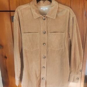 Madewell Camel Corduroy Shirt